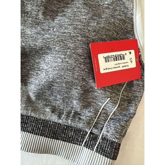 Spanx 50284R Women's Sz Small Spacedye Cloudy Gray Seamless Sculpt Sports Bra - Picture 5 of 7